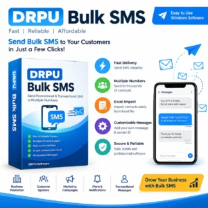 DRPU Bulk SMS – Powerful Bulk Messaging Software